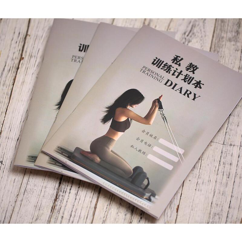 One-On-One Sign-In Book, Course Record Book, One-On-One Vip Personal Trainer Yoga Pilates Student 50 Lessons