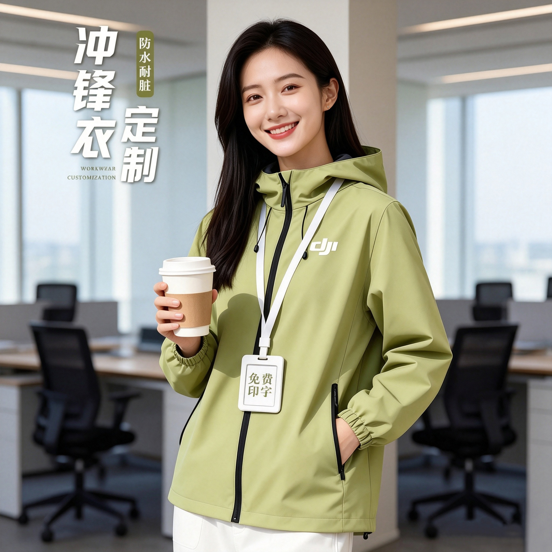 冲锋衣定制印logo企业团体三合一工作服冬装防水加绒工装厚外套男