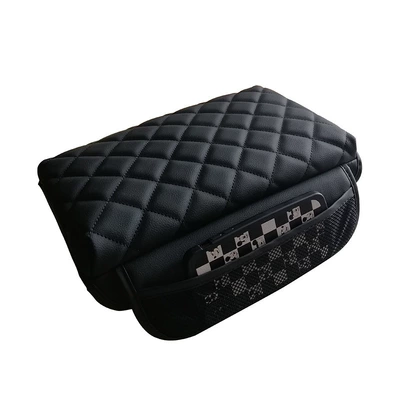 Tesla Updated Version Car Armrest Box Heightening Pad, Special Car-Specific Central Armrest Box Pad, Cross-Border (Armrest box pad) - tesla-legacy-model-height-increase-pad