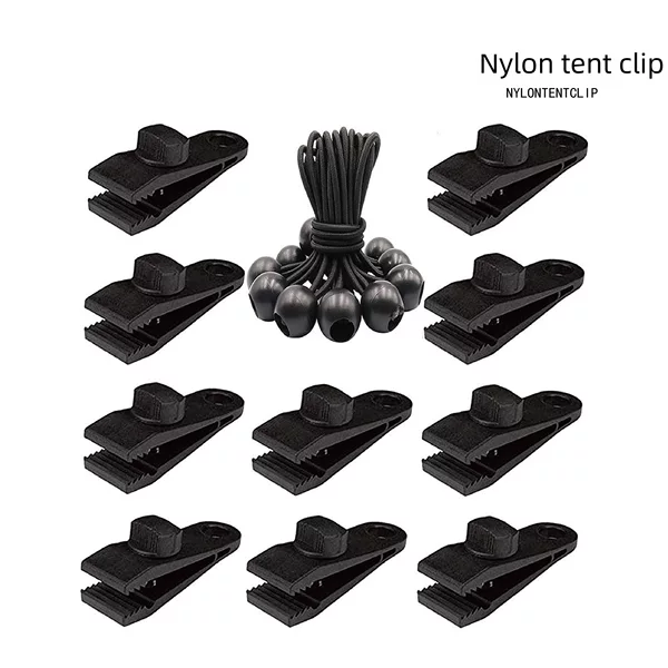 Outdoor Multifunctional Tent Clip, Windproof Fixing Clip, Alligator Clip, Spiral Canopy Clip, Camping Tent Clip in Stock