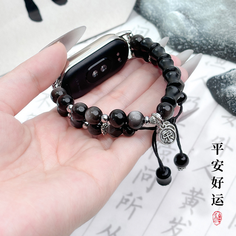 Qingzhu Moying diy 手作りチェーン Xiaomi ブレスレット 9/8/7/6/10 時計ストラップ Redmi watch4/5 新しい|undefined