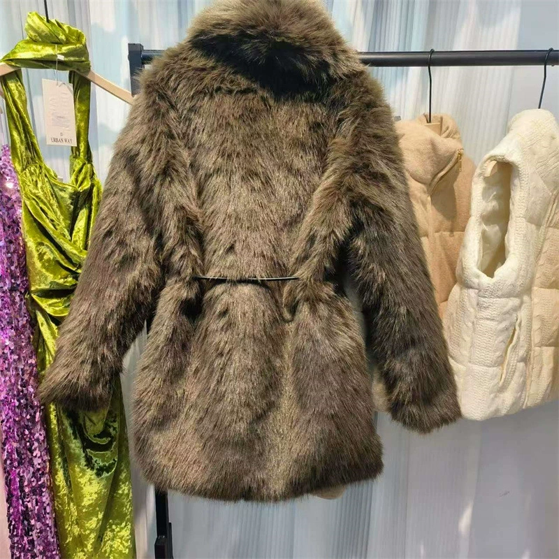 Пальто, зимняя куртка, рукав длинный, пояс