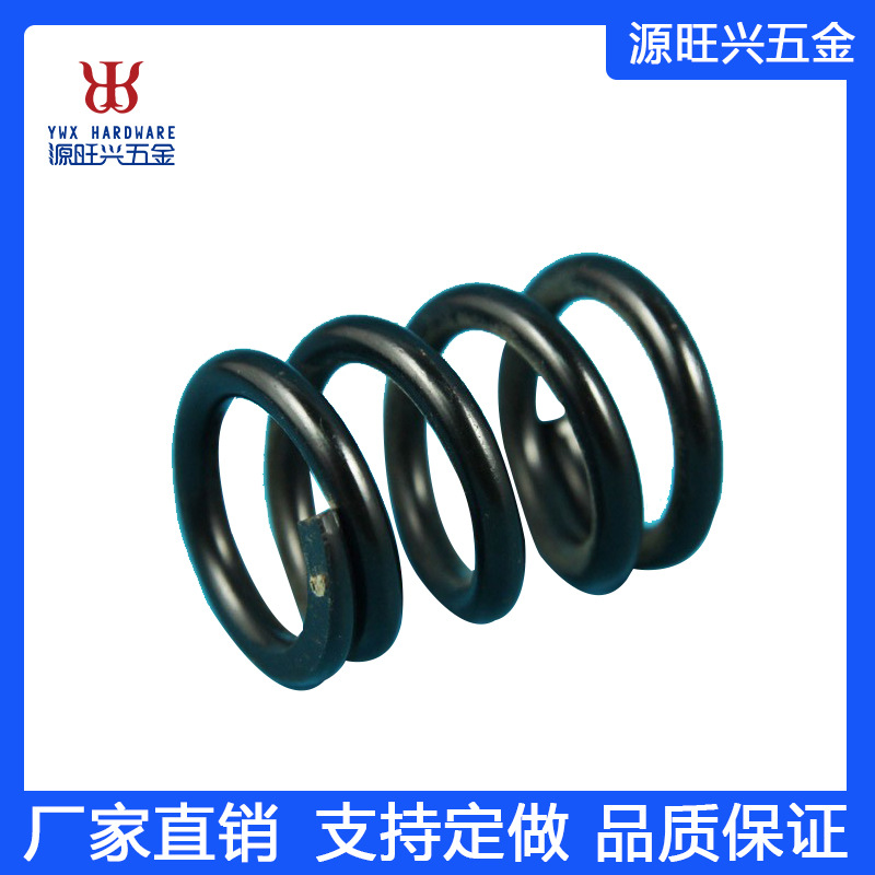 厦门厂家直销黑色圆线弹簧非标压簧拉簧不锈钢小弹簧弹簧跨境外贸