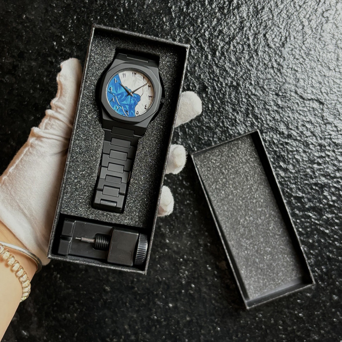 1158-23 domestic movement battery double snap button