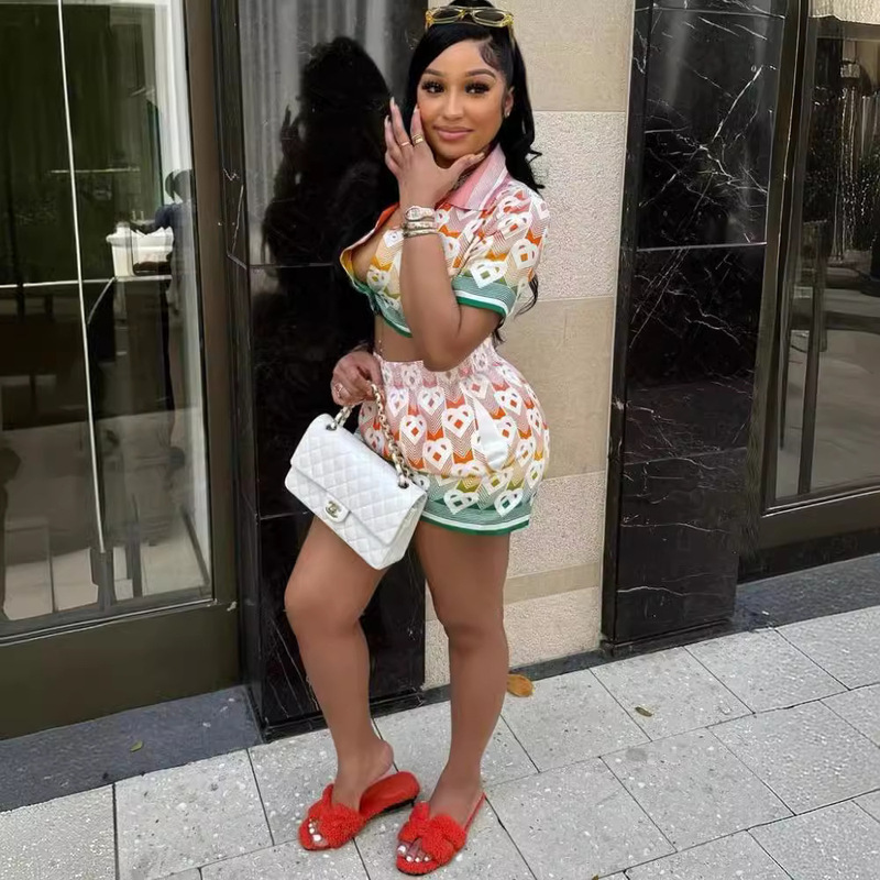 Fc1233 European and American Cross-Border Fashion Cross-Border Casabaranka Flower Set