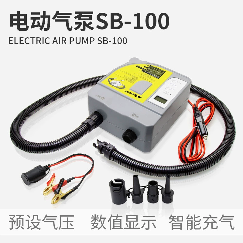 Электрический воздушный насос KOETSU Catesu SB100 для серфинга SUP с доской для SUP из кожи, гребной для автомобиля