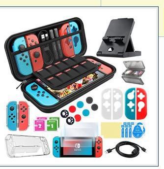 Interruptor de la consola de juegos bolsa de almacenamiento NS mango cubierta protectora consola de juegos caja de almacenamiento bolso accesorios traje grande grupos