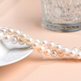 Натуральные бусины из жемчуга, украшение-шарик, аксессуар, ожерелье, оптовые продажи