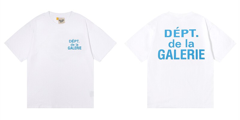 正確版GALLERY DEPT美潮洗水高品質プリント半袖高街落書きtシャツ|undefined