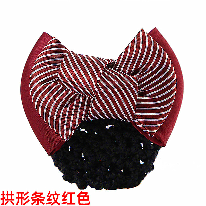 拱形条纹红色