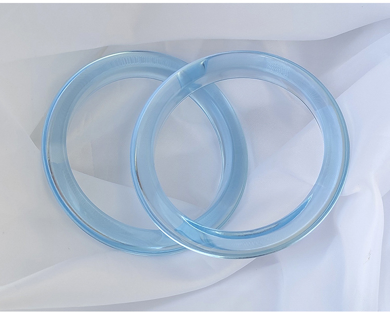 Simple Style Round Arylic Bangle