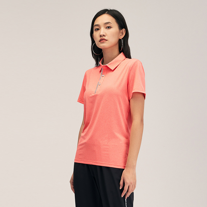 Verano casual deportes Polo camisa hombres y mujeres de cuello blanco de negocios de secado rápido camiseta manga corta en stock grupo pegatinas B impreso LOGO