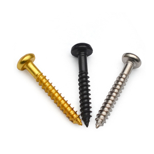 Guitar bridge strap buckle fixing screw 3.5*25RA/6.5MM bridge installation fixed metal guitar accessories