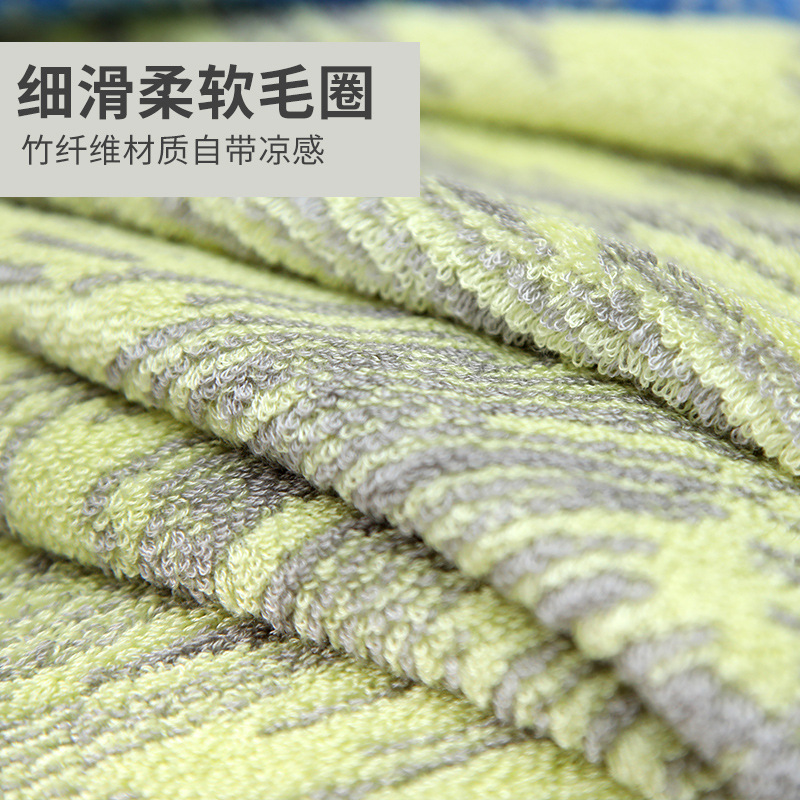 舒笑竹纖維毛巾比純棉柔軟吸水不掉毛成人洗臉巾加厚廠家批發直銷