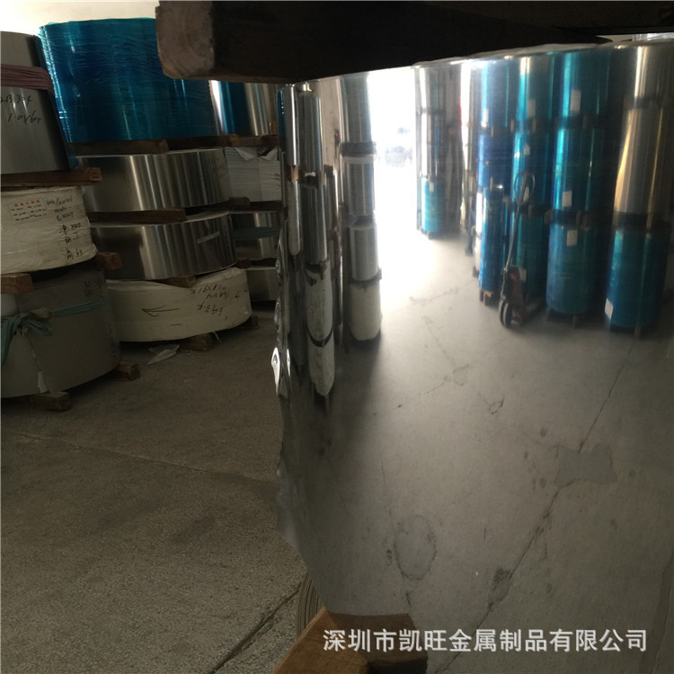 1Cr17不锈铁430不锈钢带厂家0.2 0.4 0.7 0.8mm分条激光切割加工