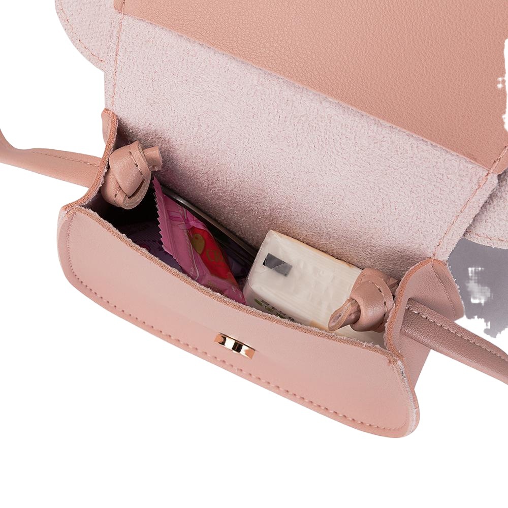 Fabricante al por mayor versión coreana del bolso pequeño del lazo lindo de los niños del estilo ins para niñas mini bolso de mensajero de dibujos animados creativo