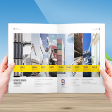 工厂彩页 dm单页印刷 广告宣传单 三折页设计 企业展会图册对折本