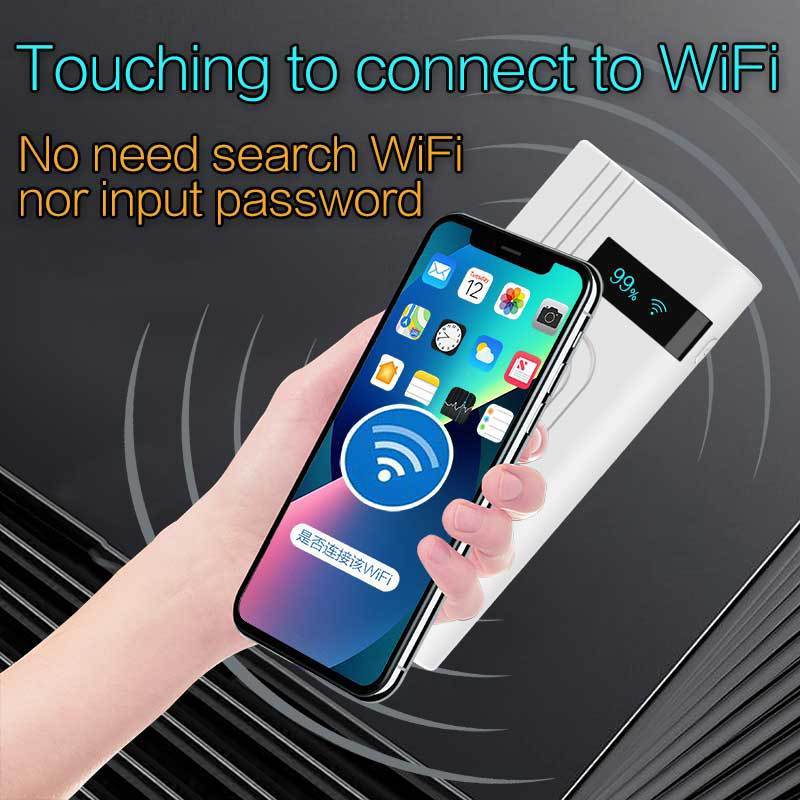 4GポータブルWiFiパワーバンククロスボーダーバージョンワイヤレスモバイルポータブルルーティング長持ちグローバル海外ライブブロードキャスト専用|undefined