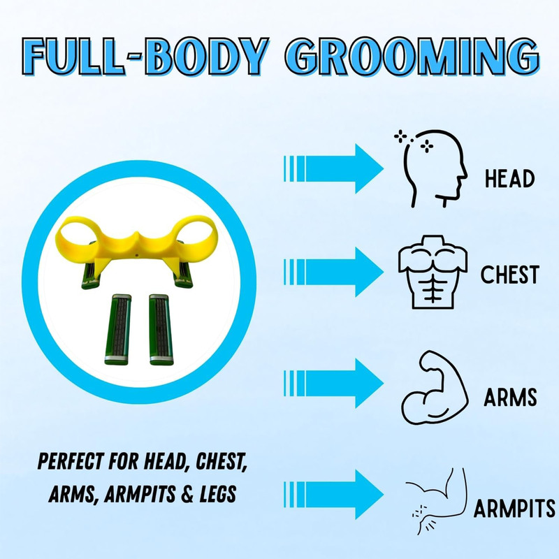 Cross-Border 3D Printing Bald Shaver Bald Hair Clipper Bald Hair Clipper Men's Hairdressing Tool