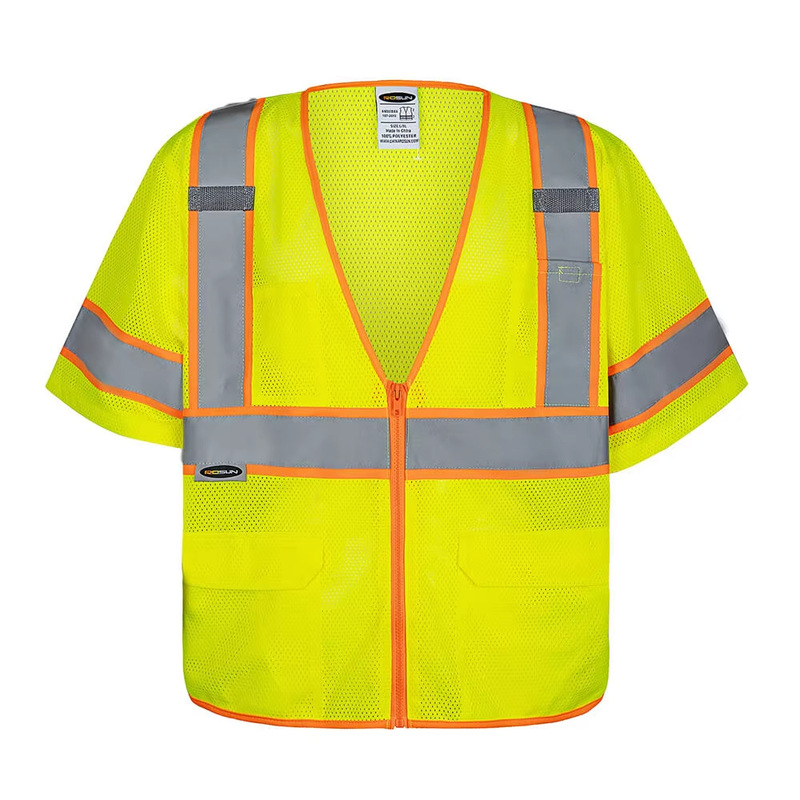 Exported to the United States Class 3 Safety Vest High Visibility Reflective Clothing Reflective Vest Reflective Vest