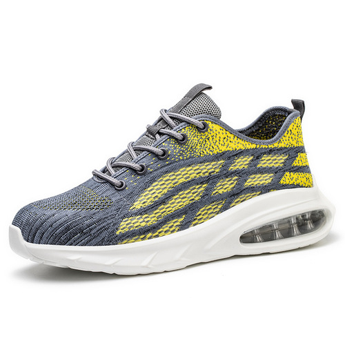 Cross-border Feizhi summer labor protection shoes for men and women, anti-smash, anti-puncture, breathable safety shoes, ultra-light work shoes