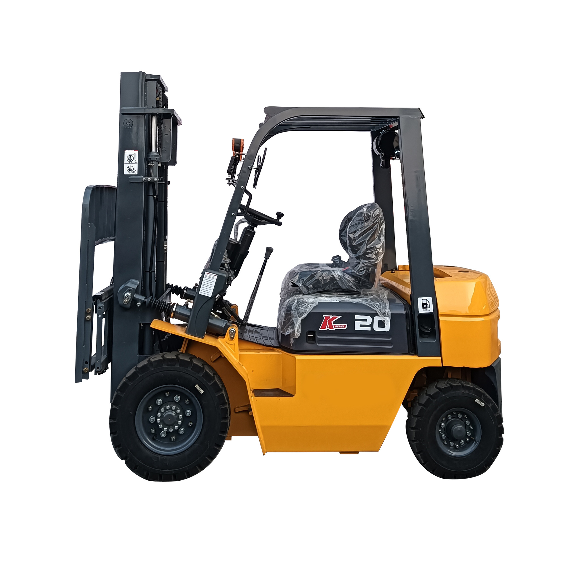 2 toneladas de carretilla elevadora por adelantado