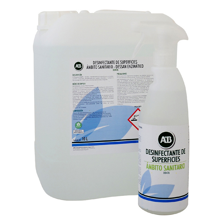 Spanish Imported A&B Quaternary Ammonium Salt Concentrated Disinfectant Dd476, a 2-in-1 Cleaning and Disinfection Product Spanish Imported A&B Quaternary Ammonium Salt Concentrated Disinfectant Dd476, a 2-in-1 Cleaning and Disinfection Product