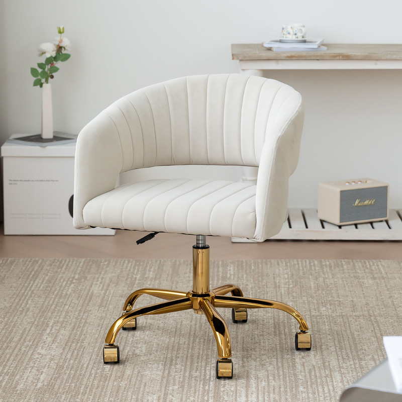 Cross-Border Supply of Modern Minimalist Adjustable and Rotating Office Chairs, Comfortable for Long Sitting, Home Computer Chairs, Girls' Dormitory Chairs