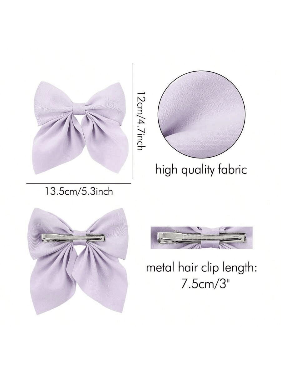 Elegant, Sweet Style Elegant Sweet Women's Bow Knot Cloth Hair Clip