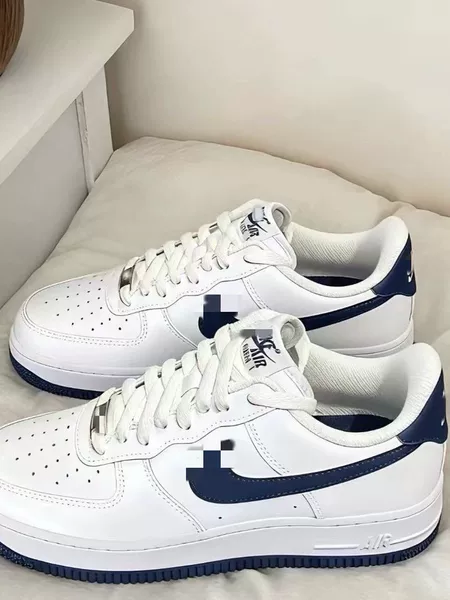 Putian Shoes Air Force One Af1 Low-Top Sneakers for Men and Women, Couple's White Shoes, First Layer Cowhide, Versatile for Sports and Leisure