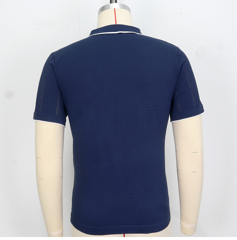 245g Weight Short Sleeve Sleeve Length Tencel Fabric Type Regular Top Length Casual Occasion Turndown Neckline Regular Fit Fit Type Solid Color Pattern Summer Season Men's Gender Simple Style Style Men's Solid Color Simple Style Turndown Short Sleeve Regular Fit Men's T-shirt 18