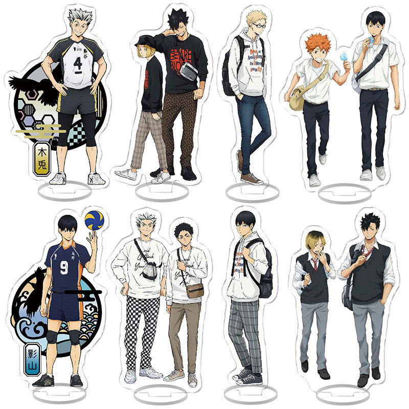 Volleyball boys around the anime game, Sawamura Dadiac acrylic card decoration ornament campus creative gift