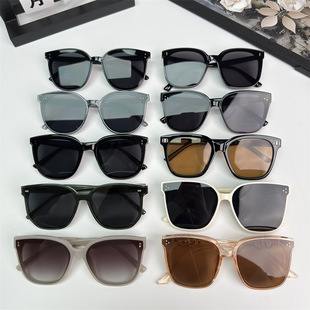 Black sunglasses for men and women, capacious glasses, internet celebrity, Korean style, city style