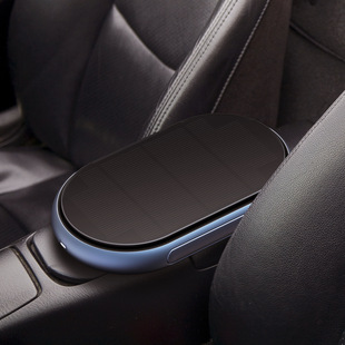 Aluminum Alloy solar car air purifier charging small car purifier smoke removal odor removal gift