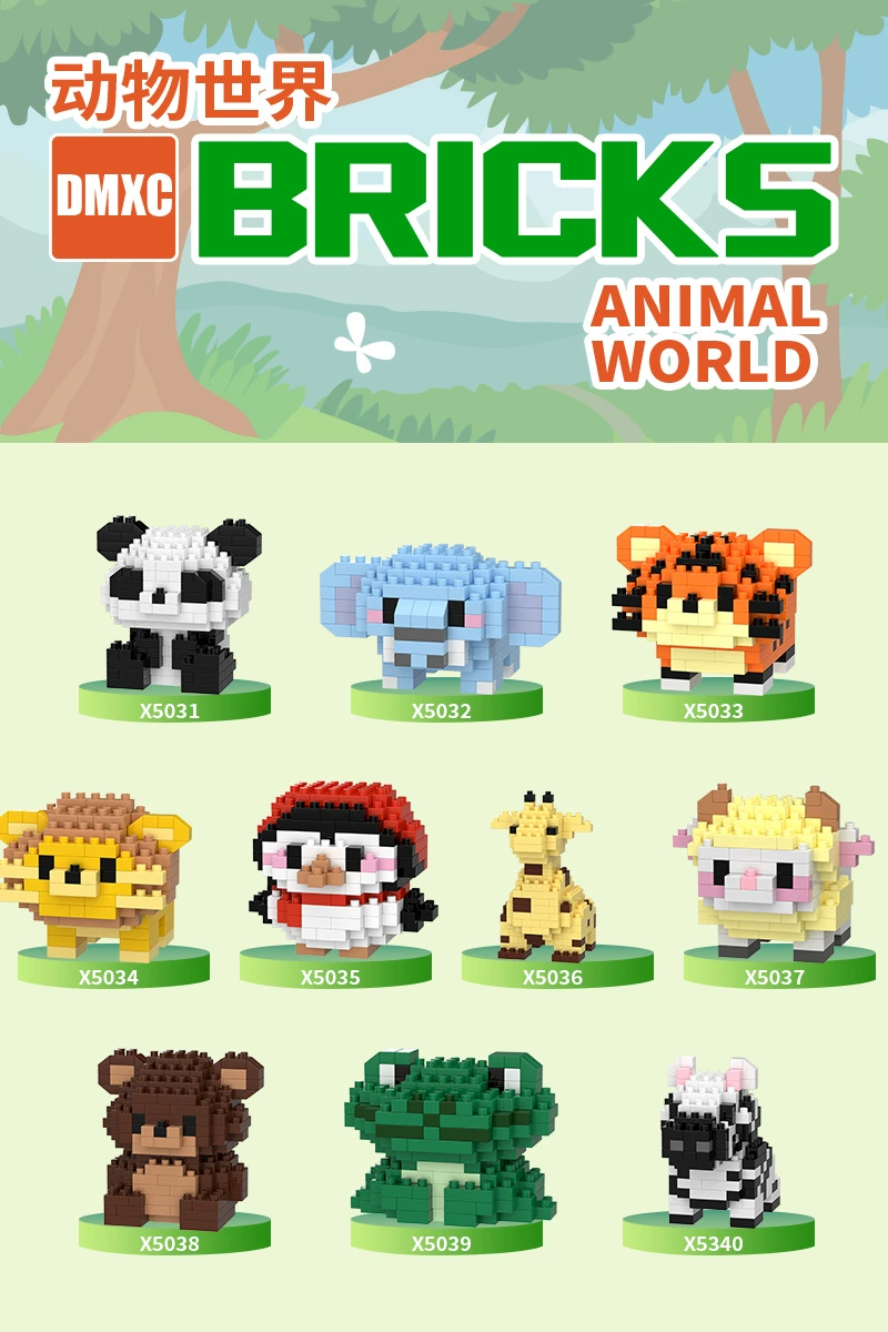 Конструктор bricks (Lego) минифигурки, мелкие микрокубики, подарок на день рождения, разнообразные стили