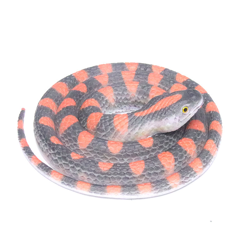 70CM 새로운 부드러운 고무 필드 뱀 스타일 4