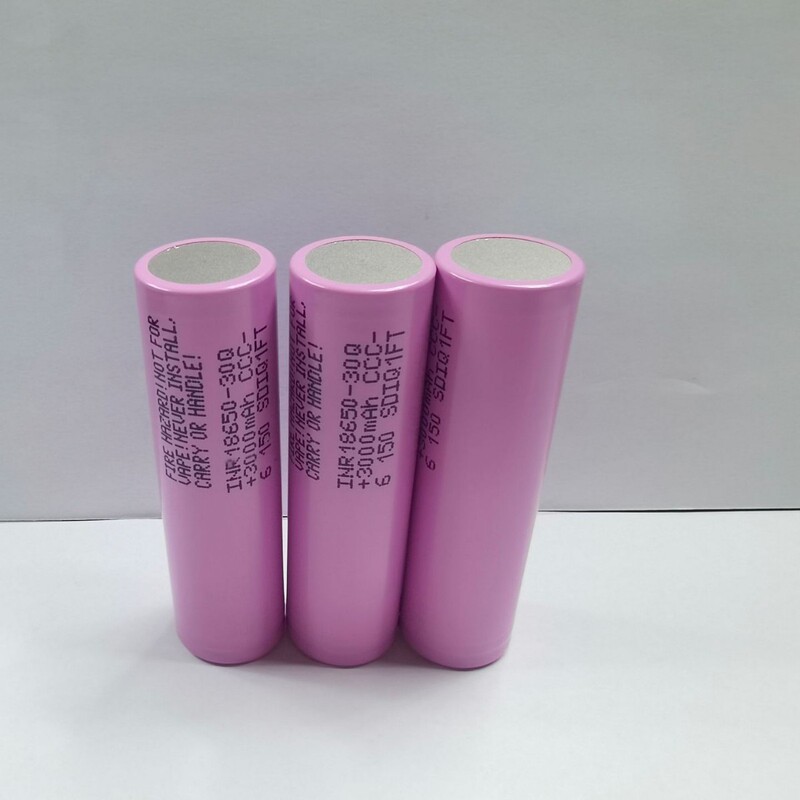 オリジナル A 製品サムスン INR18650-30Q 容量 3000mah 高倍率 15A 放電ツールバッテリー|undefined