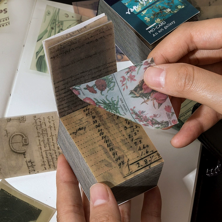 Одна дневка день, 366 материалов рукописный учёт декоративный DIY коллаж не вязкость литературный ретро сульфатная основа бумага