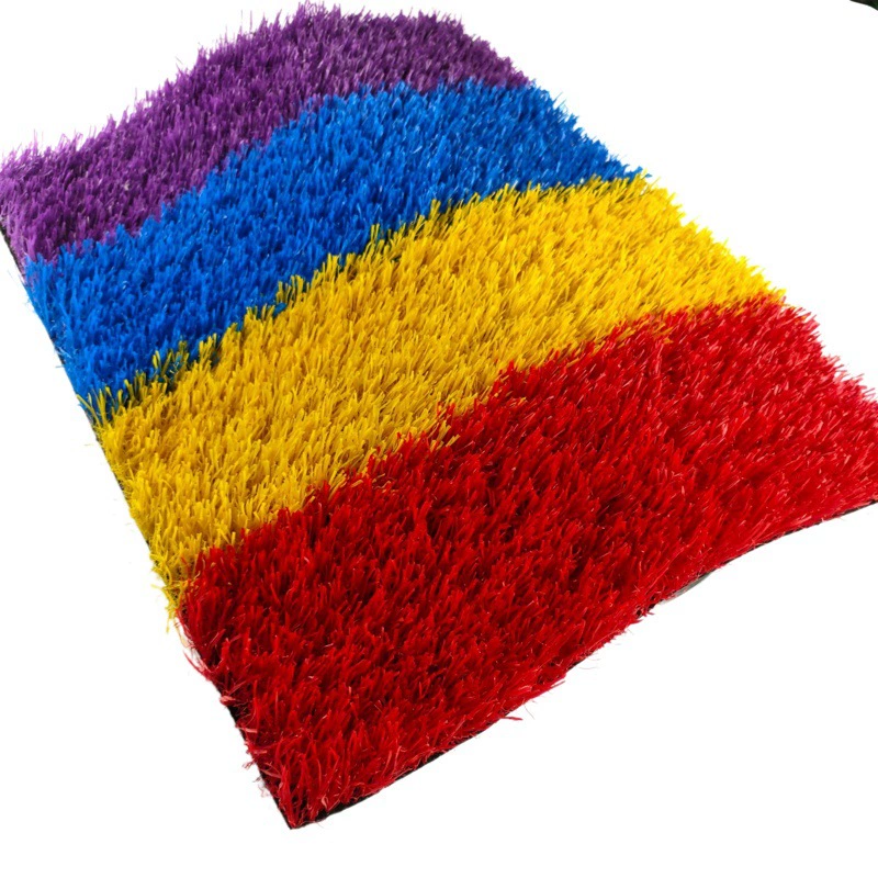 Искусственный газон имитирует коврик пластиковый поддельная зеленая посадка детский сад искусственный газон открытый зеленый ограждение декоративный ковер