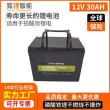 12V30Ah電動工具叉車磷酸鐵鋰電池組鉛酸改鋰電儲能電源鋰電池