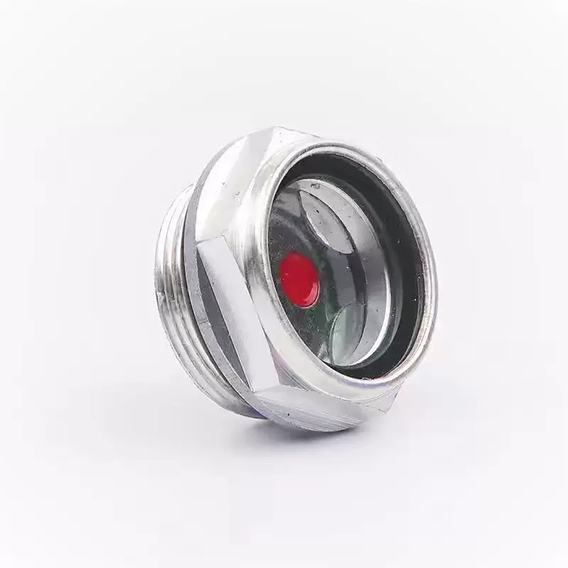 油标油镜油窗 旋入式铝油视镜 空压机视油镜减速机油窗油位观察镜