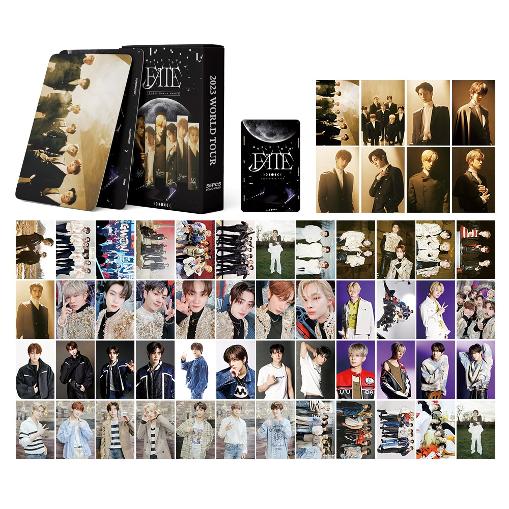 EN интегрированная карта KPOP World Tour Fate Lomo карта 55 постеры открытки поддержка карты