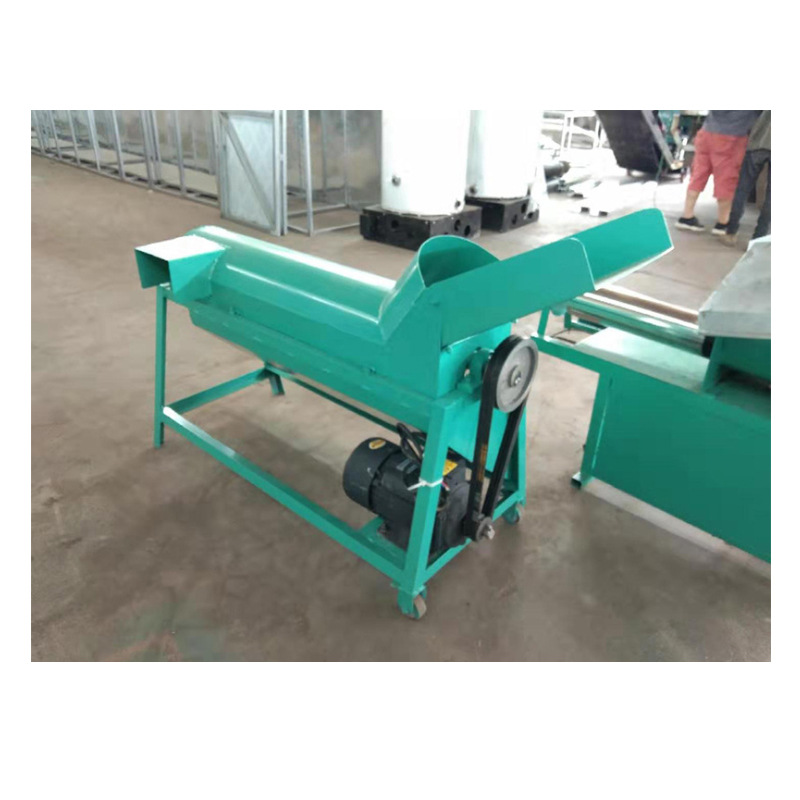 利用废旧菌棒粉碎机食用菌菌棒分离机多功能菌包粉碎脱袋机