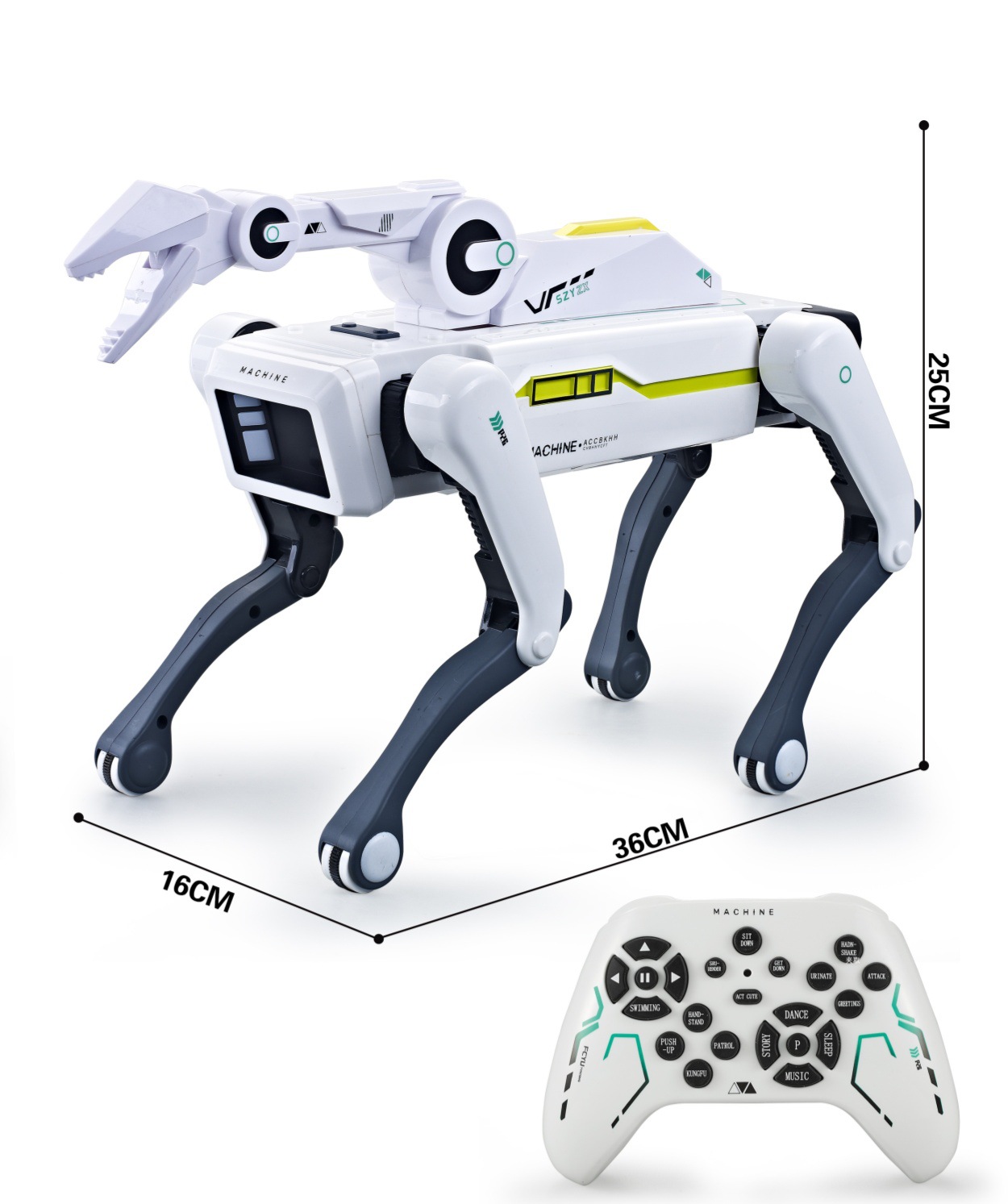 Exportación AI inteligente robot perro programación remota juguetes de voz interactiva tecnología infantil mascotas regalos