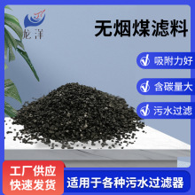 精制无烟煤滤料高含量污水处理纯水处理优质滤料