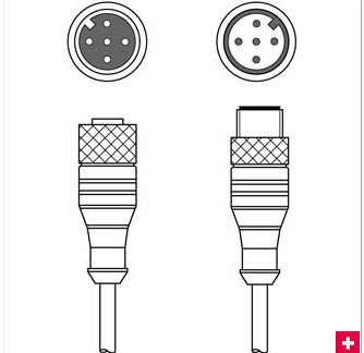 KDS S-M12-CA-M12-5A-P1-004-23X KDS S-M12-CA-M12-CA-P1-003