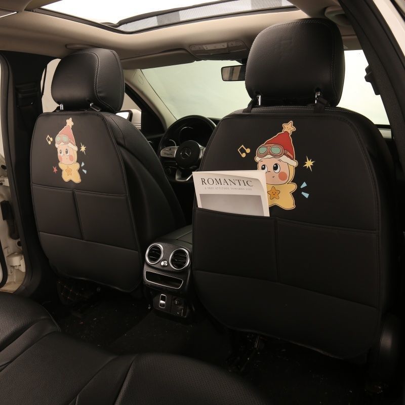 Car seat back anti-kick pad, universal protective pad for rear-seat children, anti-wear pad, anti-dirt protective pad for the rear seat of the car