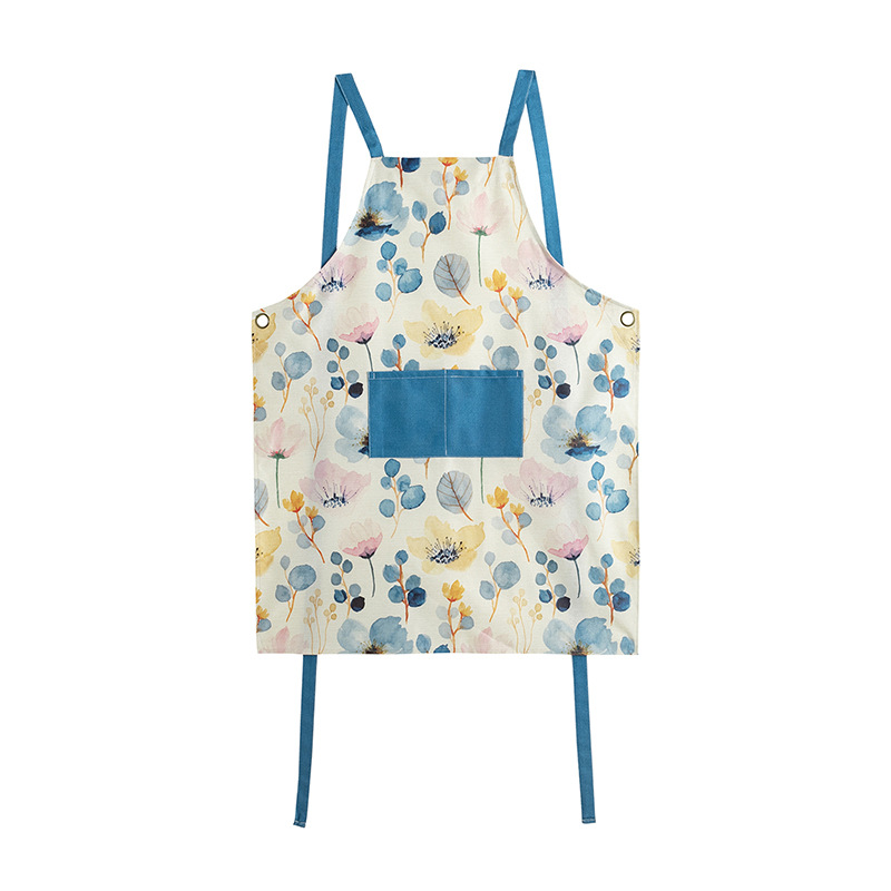 Tigre Año Nuevo en línea celebridad cocina delantal de cocina moda ropa de trabajo a prueba de aceite mono de los hombres de estilo coreano vestido de Liga