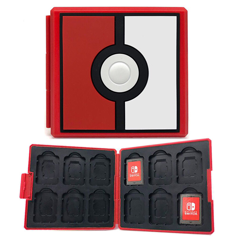Interruptor de juego caja de cassette NS caja de tarjeta magnética de silicona caja de almacenamiento accesorios OLED caja de tarjeta portátil Lite Accesorios