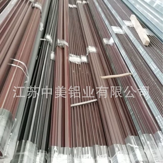 来图来样加工各类优质门窗型材 表面喷涂处理